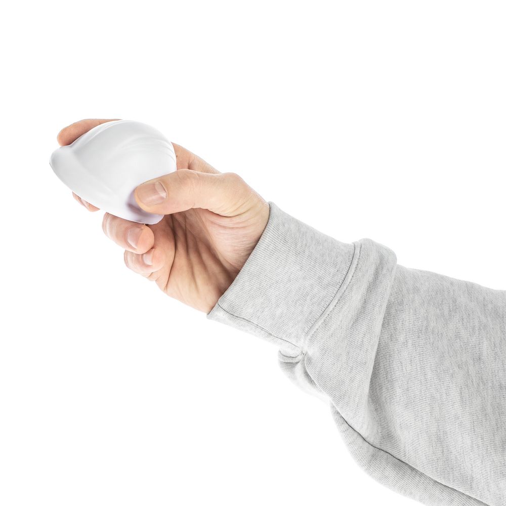 Антистресс «Каска», белый-1