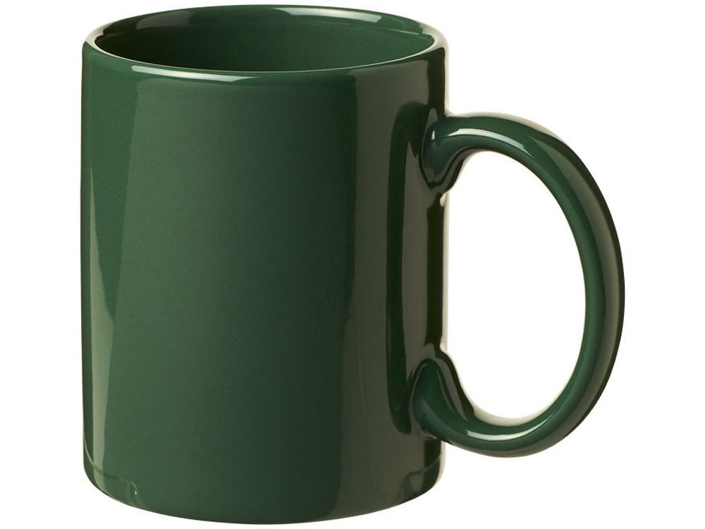 Кружка керамическая Santos, зеленый-0