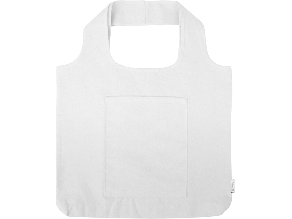 Сумка-шоппер Vest из хлопка 340 г/м2, белый-2