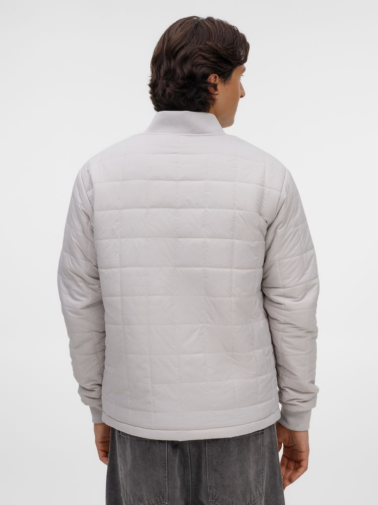 Куртка унисекс Warmbridge, светло-серая-4