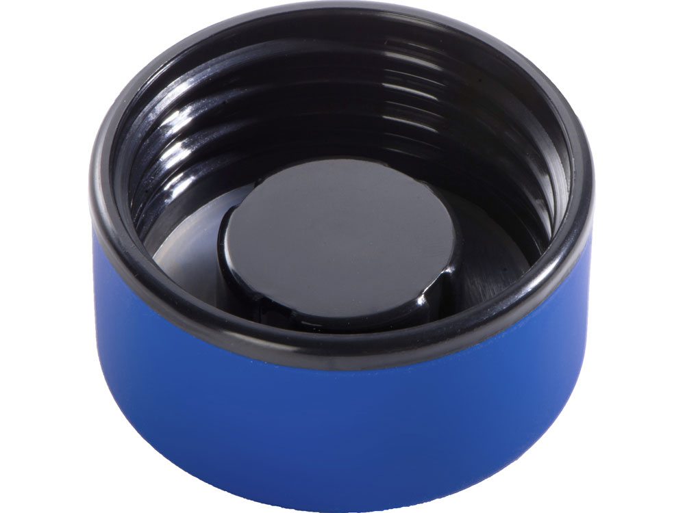 Термос Scout софт-тач, тубус, синий-4