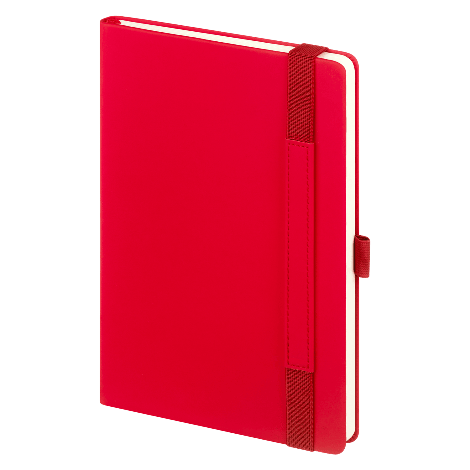 Ежедневник Alpha недатированный, красный/серый-4