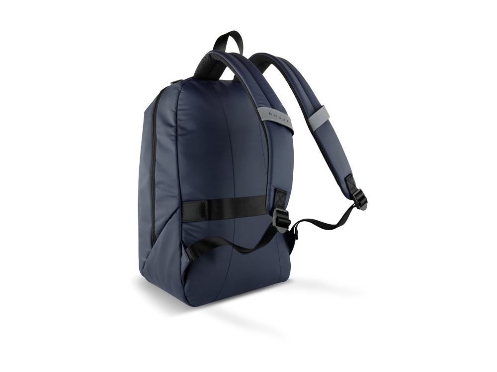 Рюкзак BUGATTI Blanc 15'', синий, тарпаулин/полиэстер, 32х15,5х45 см-4