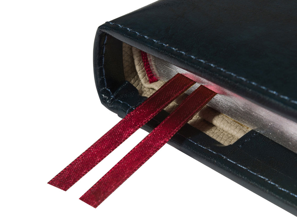 Ежедневник полудатированный А5 Windsor, синий-3