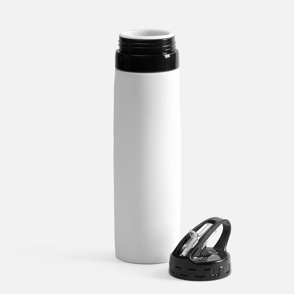 Складная бутылка для воды Langfossen, белая-2