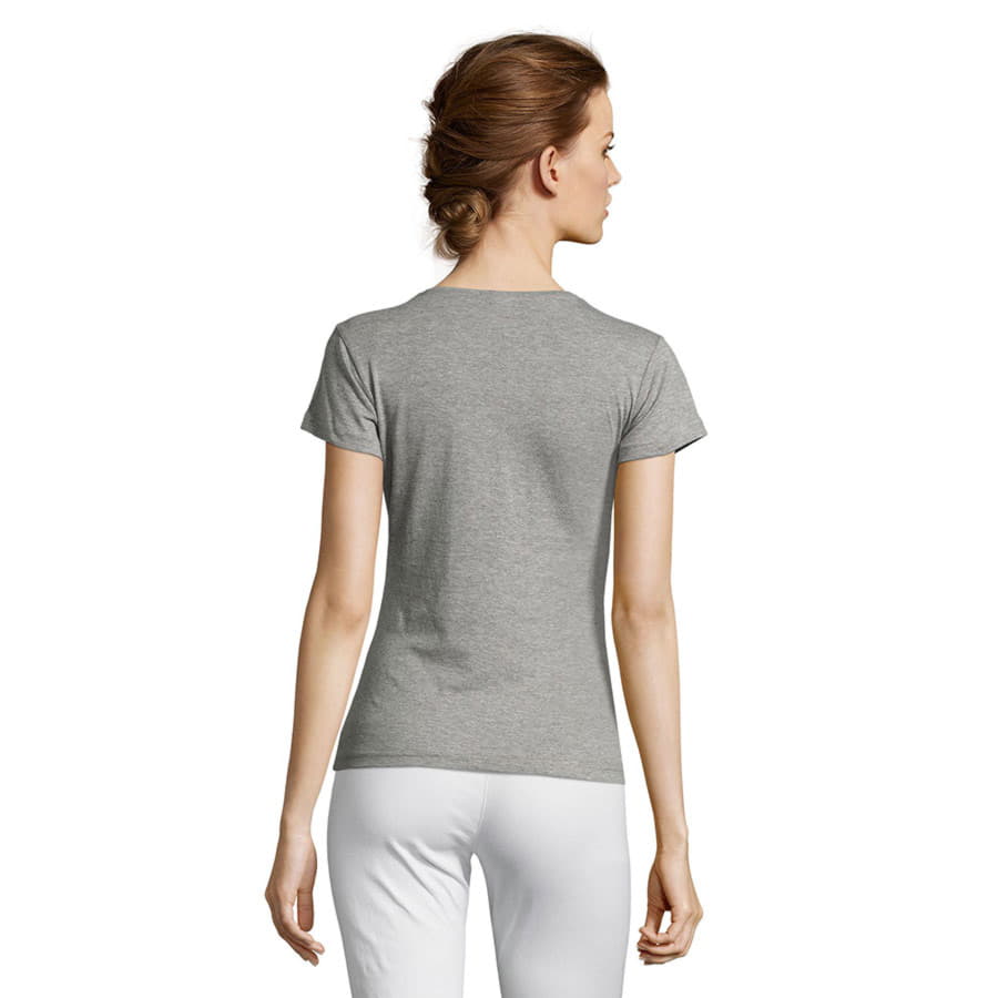 Футболка женская REGENT MISS 150, серый меланж-4