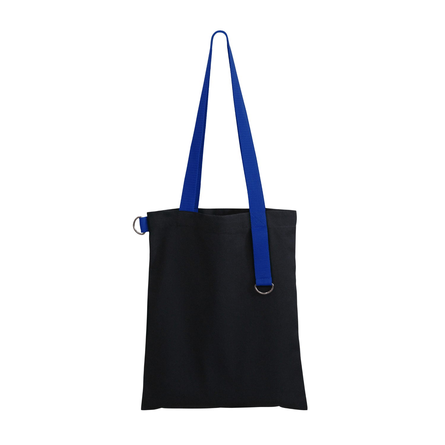 Шоппер Superbag black (чёрный с синим)-1