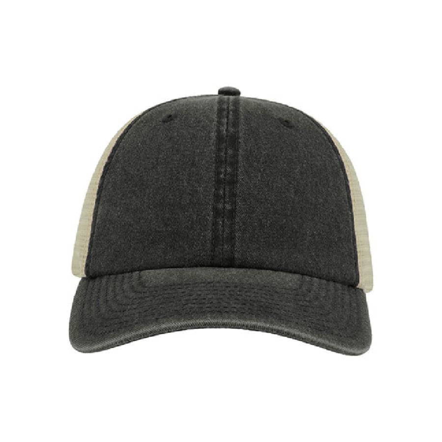 Бейсболка CASE, 6 клиньев, застежка на липучке, черный-3