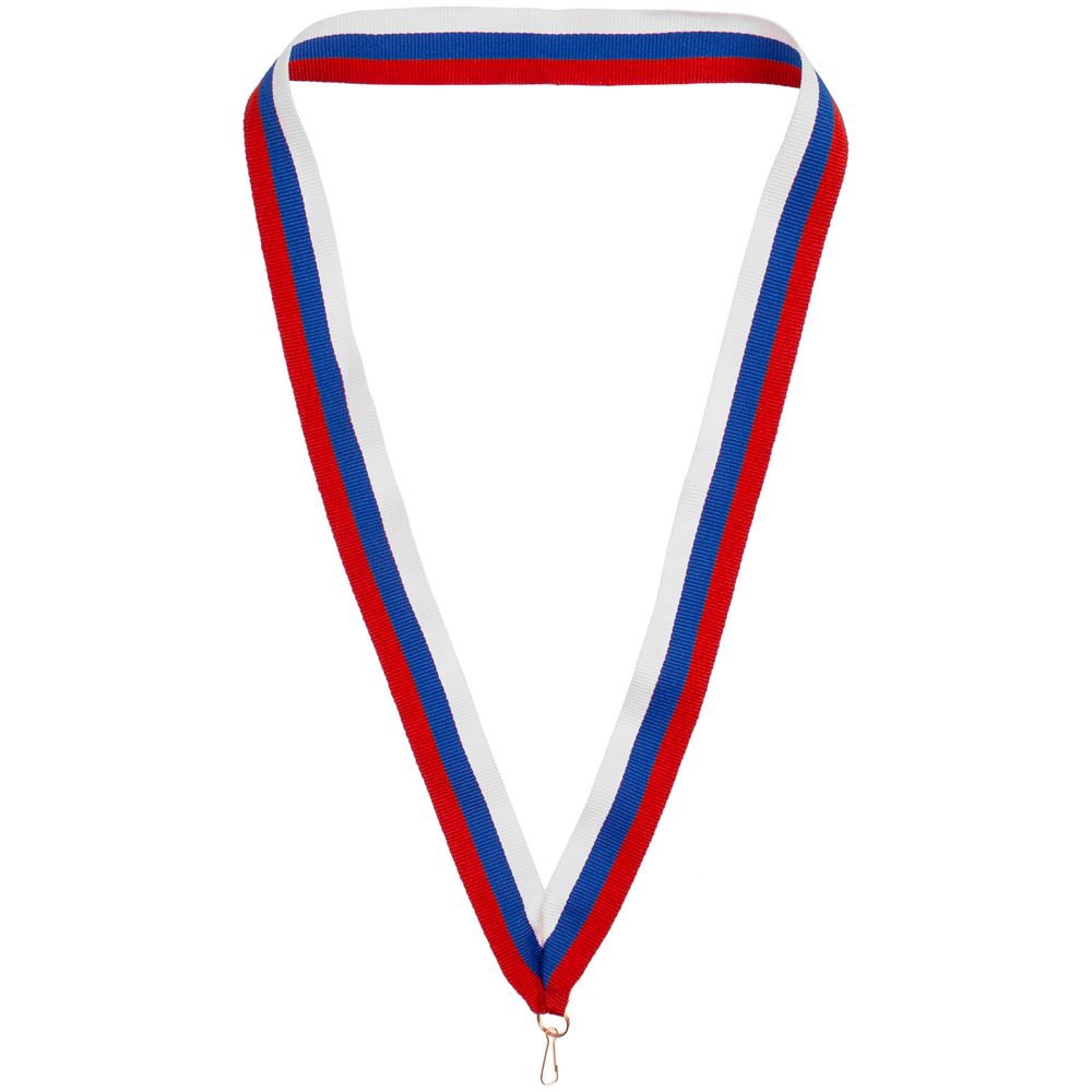 Лента с карабином Champ, триколор-0