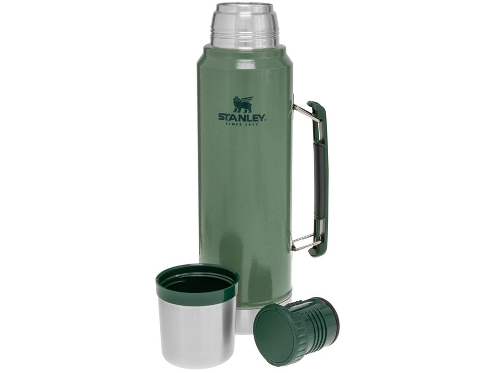 Stanley Classic бутылка объемом 1000 мл - Зеленый лесной-0