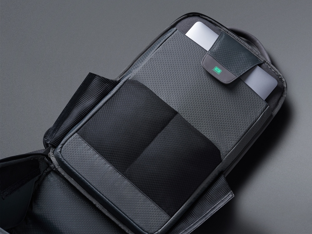 Антикражный рюкзак SnapPack для ноутбука 16, серый-15