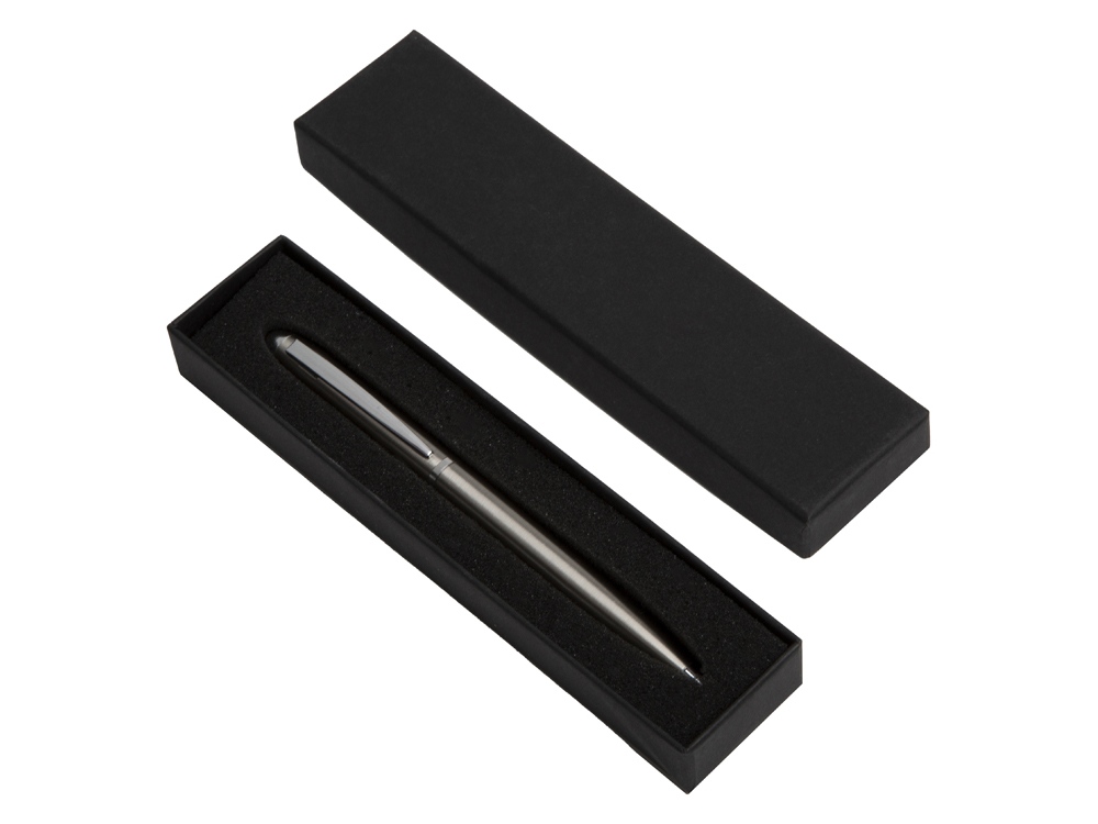 Шариковая ручка из переработанной стали Metalix, серебристая-3