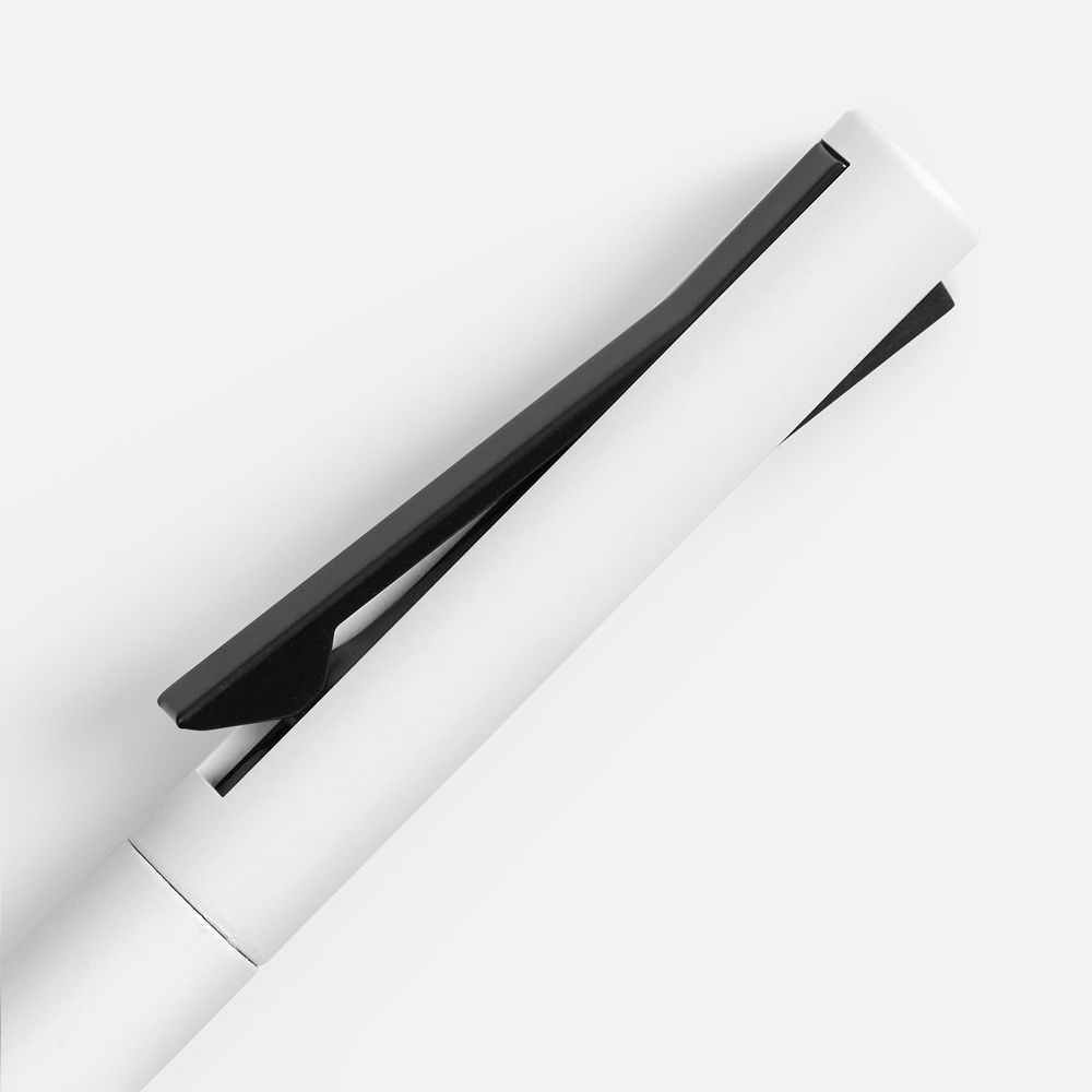 Ручка шариковая Snap, матовая белая-1