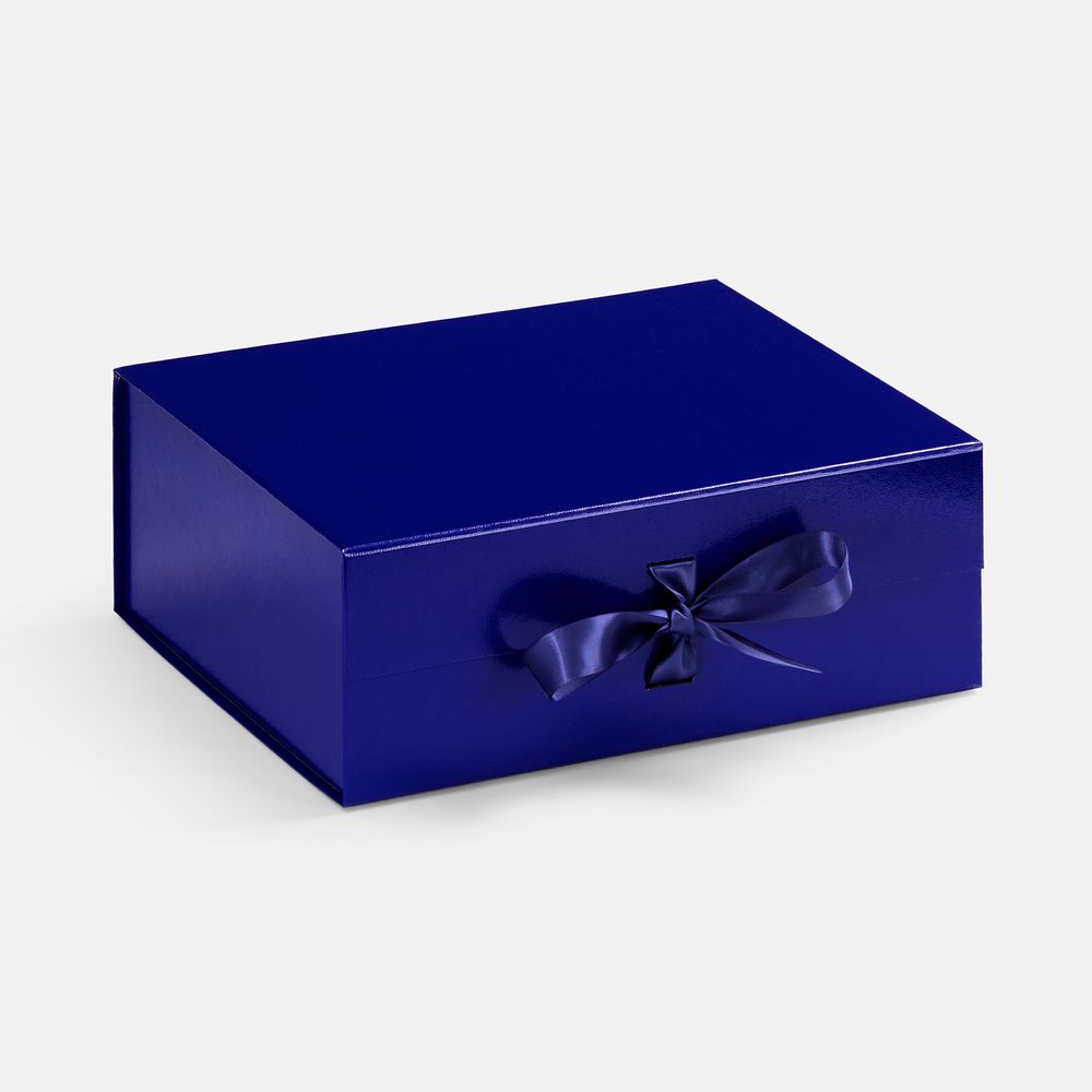 Коробка складная Rusetti, L, синяя-0