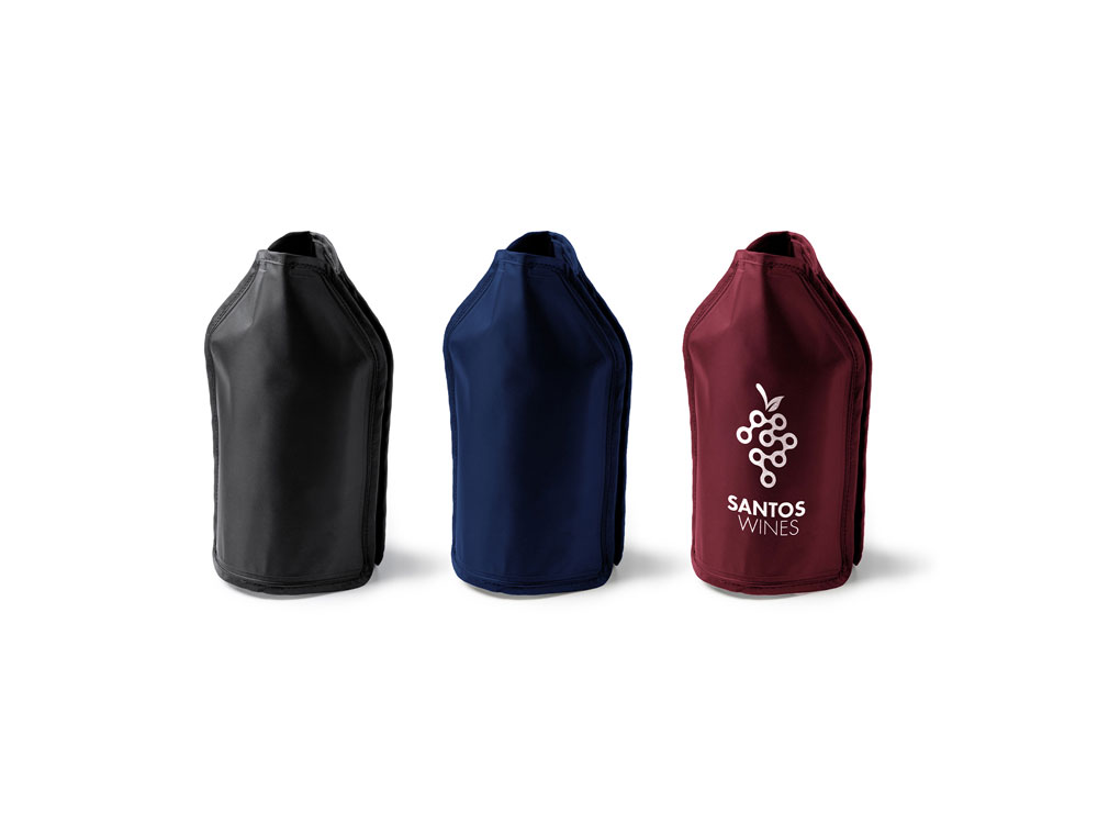 Охладитель FROST для бутылок из полиэстера, гранат-1