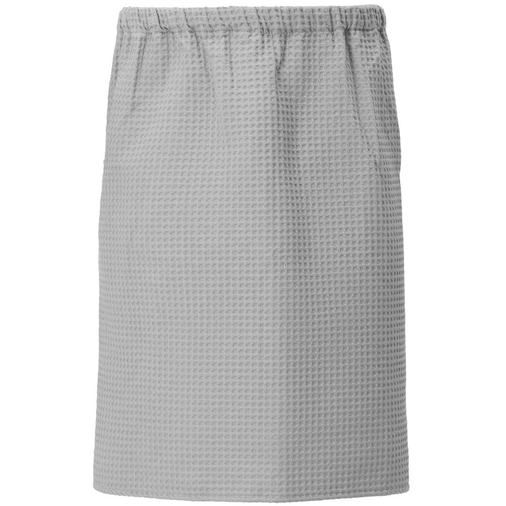 Килт вафельный мужской Onsen, светло-серый, единый размер-1