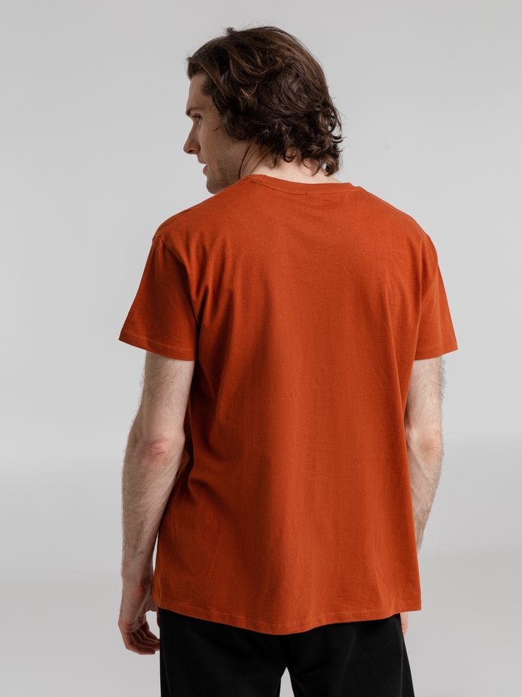 Футболка Imperial 190, коричневая (терракотовая)-3