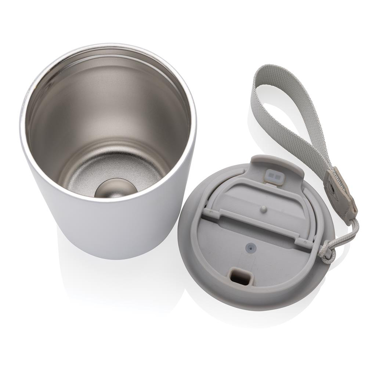 Вакуумная термокружка Cuppa из переработанной стали RCS, 380 мл-9