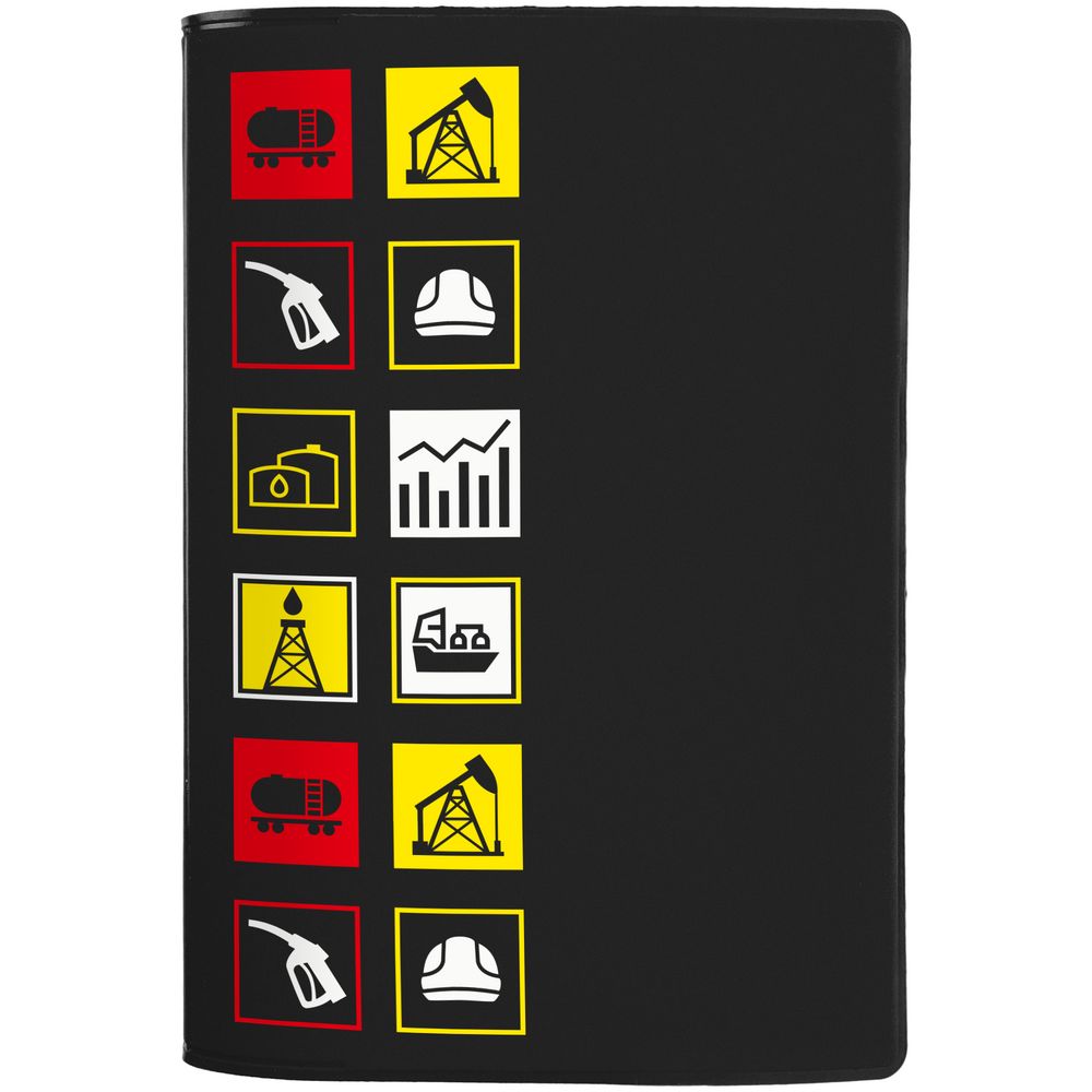 Обложка для паспорта Industry, ver.2, нефть и газ-1
