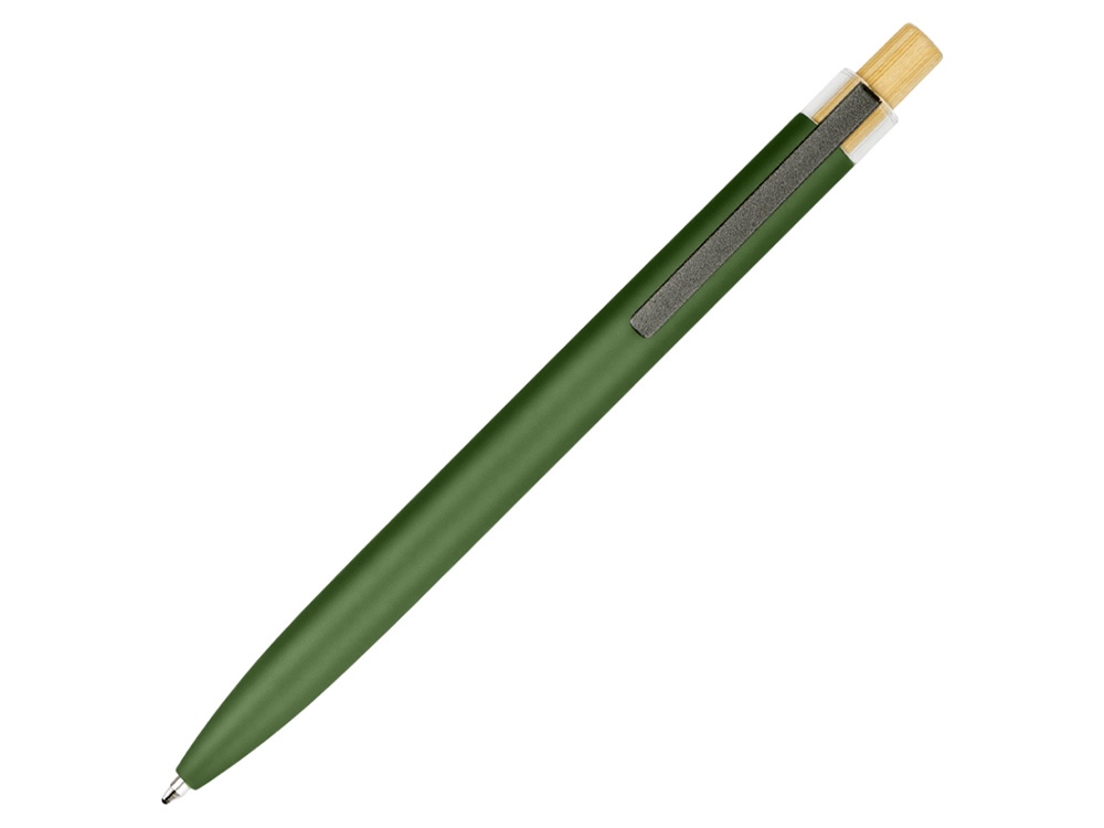 Ручка из переработанного алюминия Blossom, зеленый-0