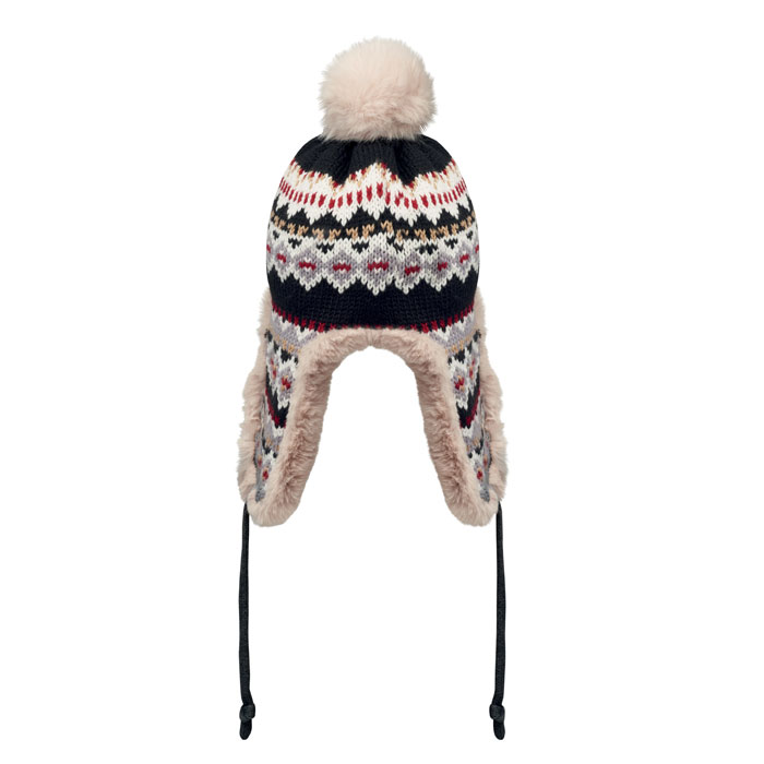 Шапка-ушанка, серый-2