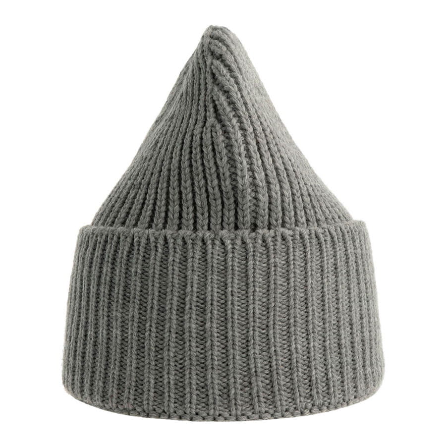 Шапка OAK рельефная из пряжи Polylana®, светло-серый-2