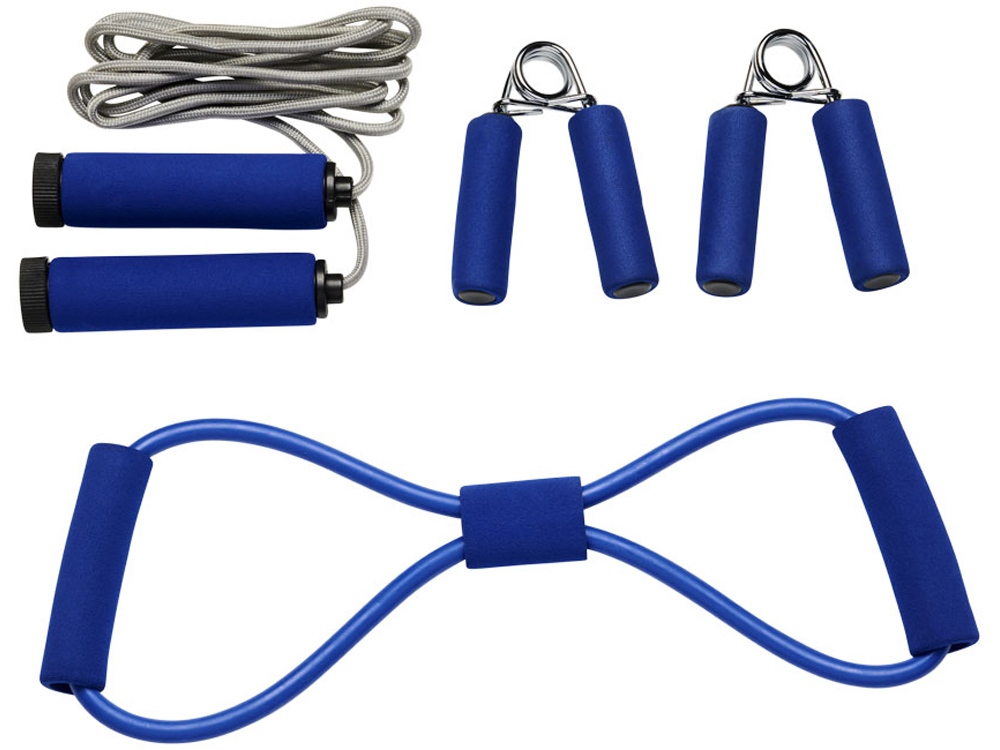 Набор для фитнеса Dwayne, синий-2