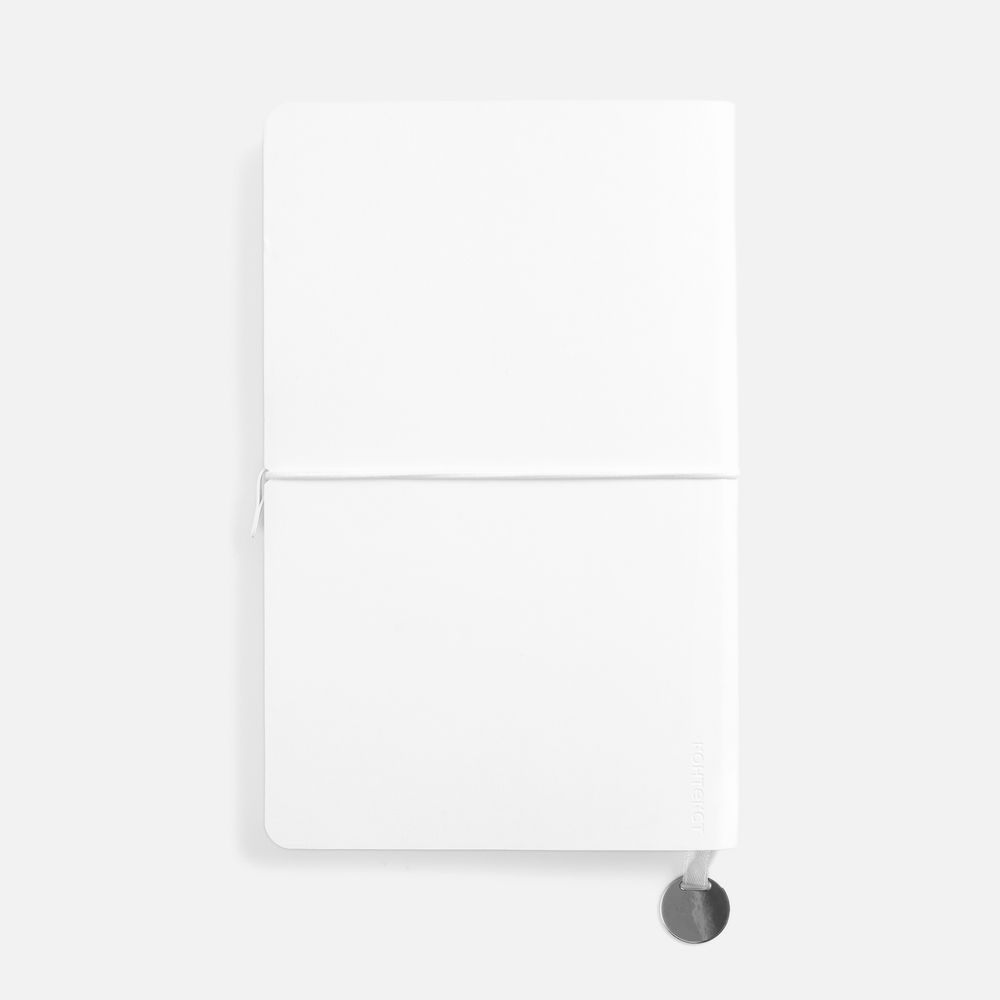 Ежедневник Waltz, недатированный, белый-2