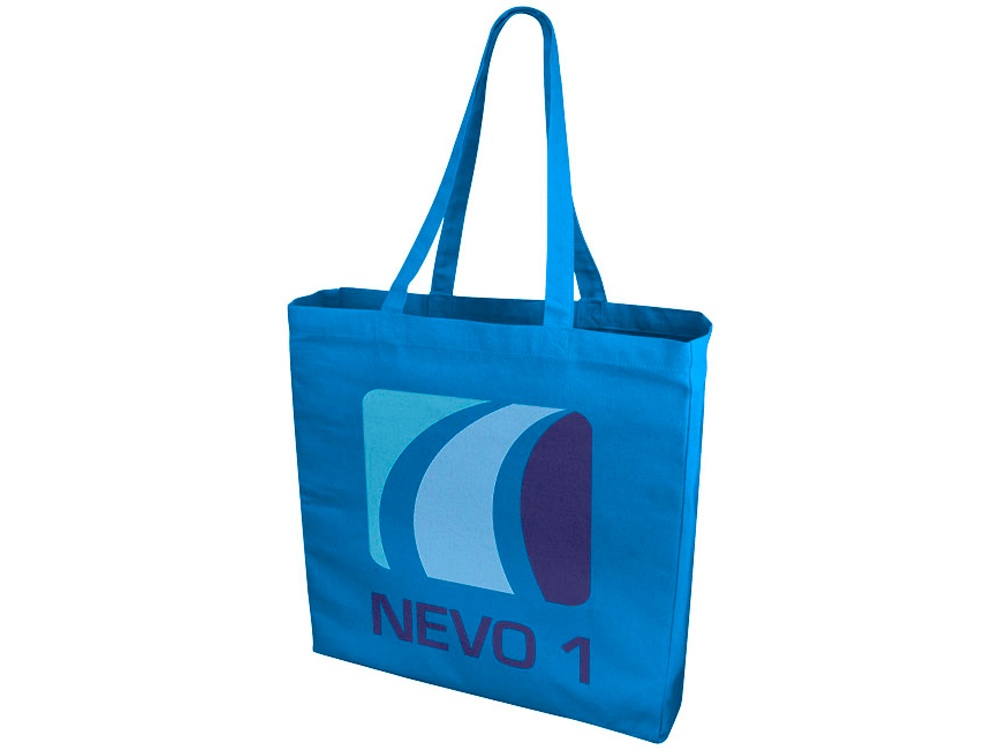 Сумка Odessa хлопковая, голубой-3