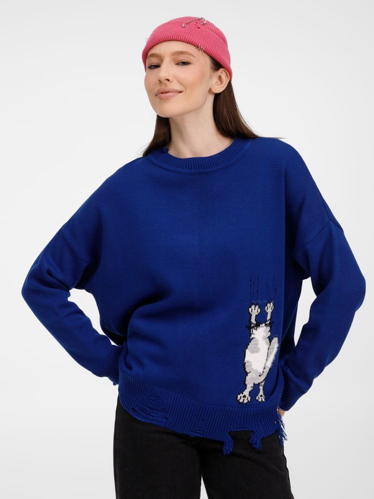 Джемпер Sharpick, темно-синий (кобальт)-0