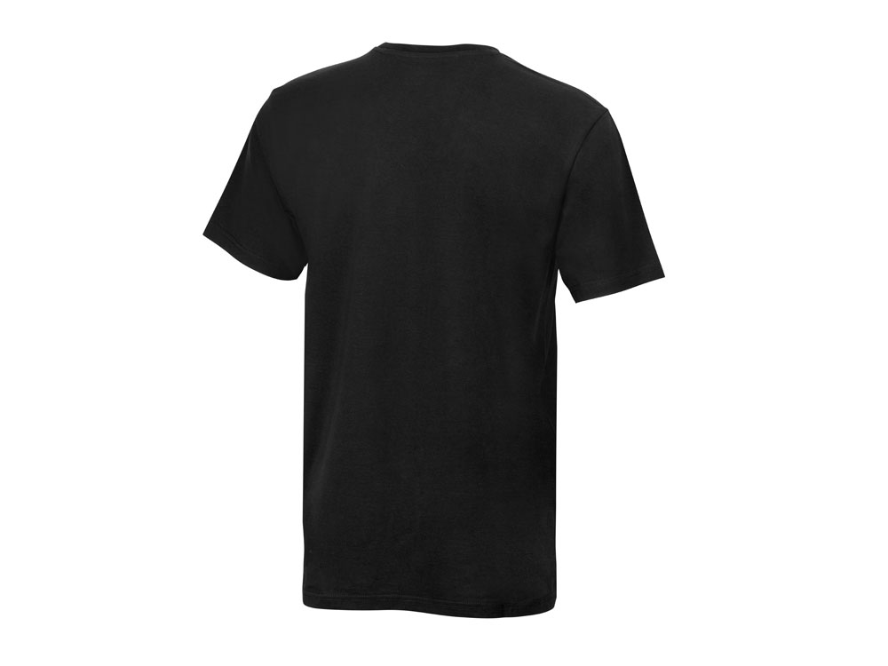 Футболка HD короткий рукав компакт пенье, черный-5