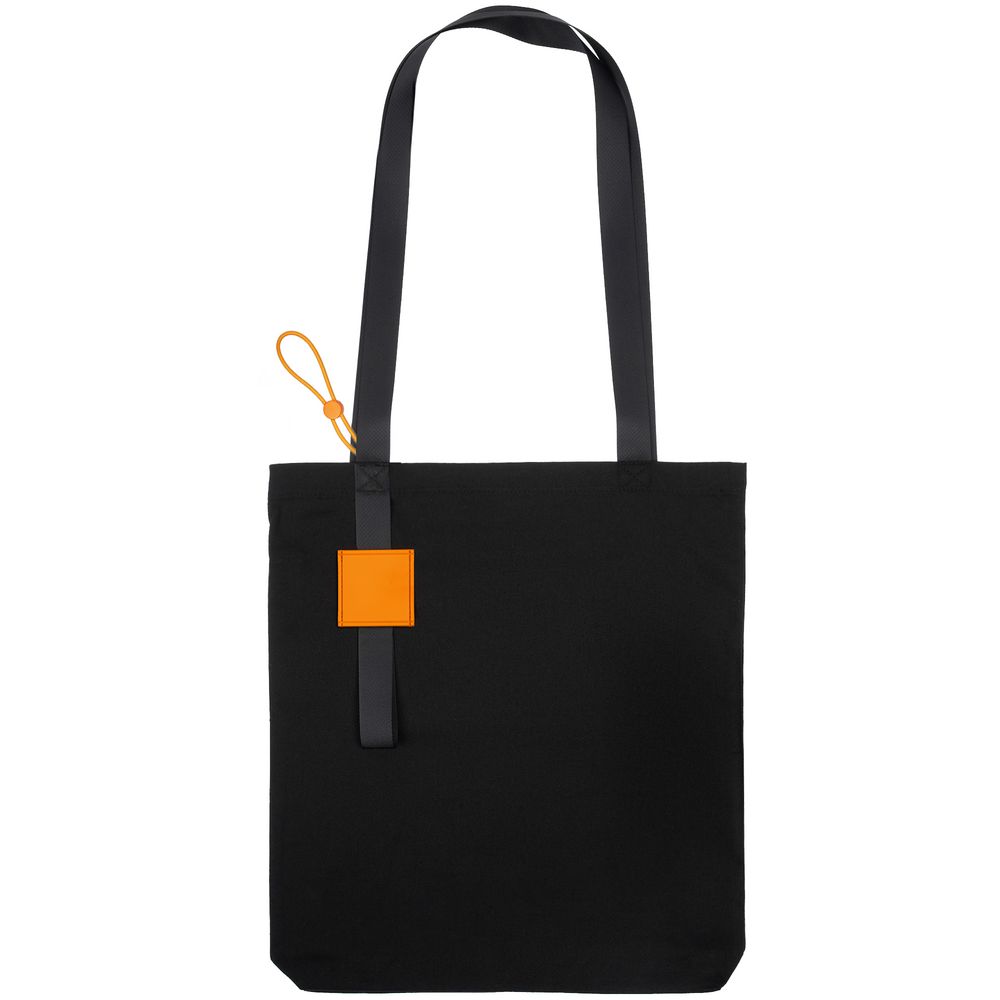 Лейбл из ПВХ Dzeta, L, оранжевый неон-2