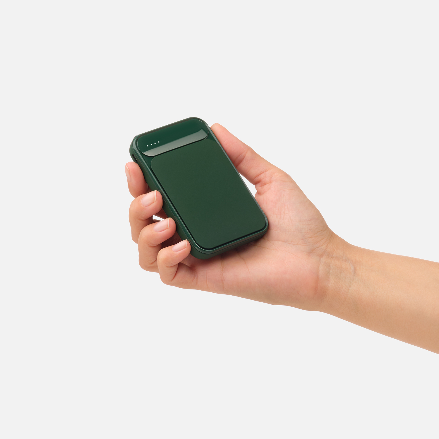 Внешний аккумулятор с подсветкой Старлайт PB (Starlight PB) 5000 mAh, зеленый-7