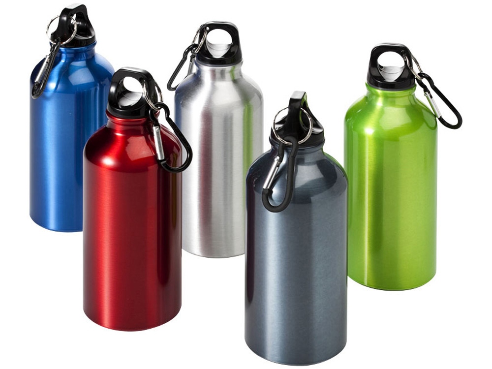 Бутылка Oregon с карабином 400мл, синий-3