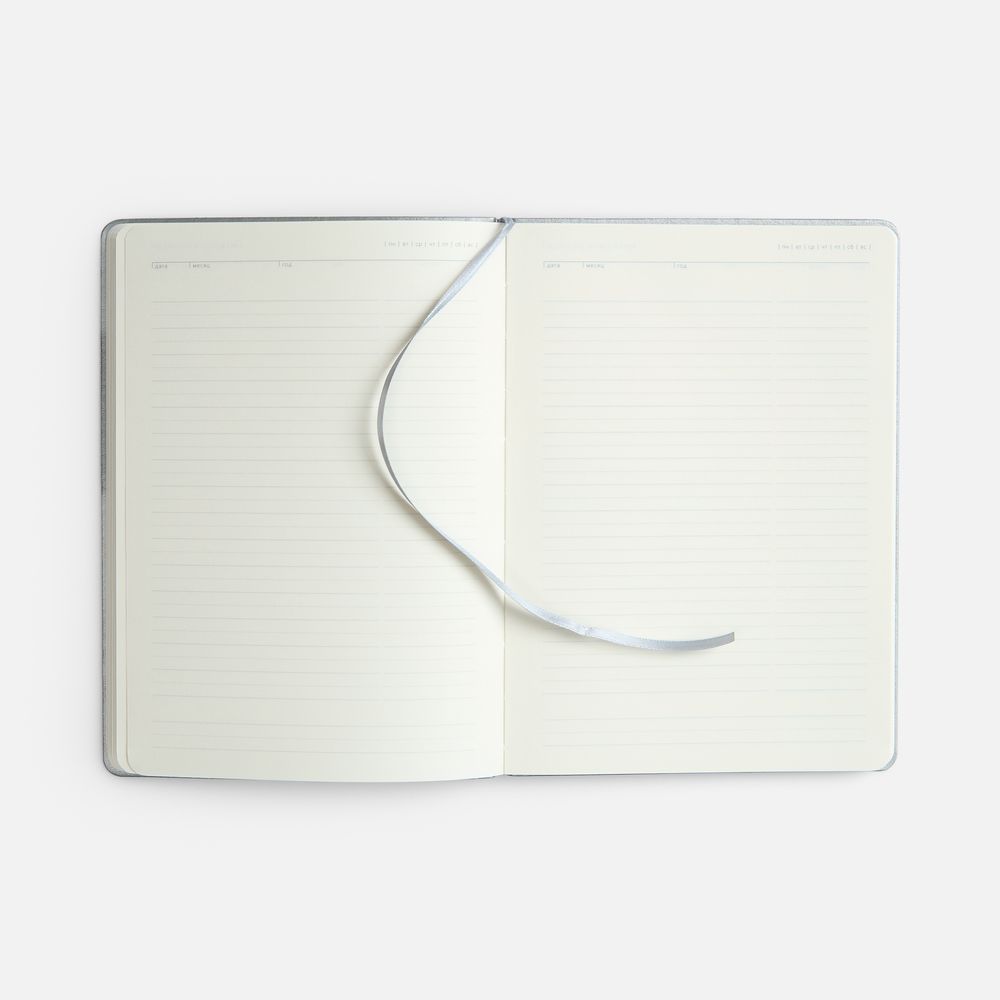 Ежедневник Vale New, недатированный, серый-3