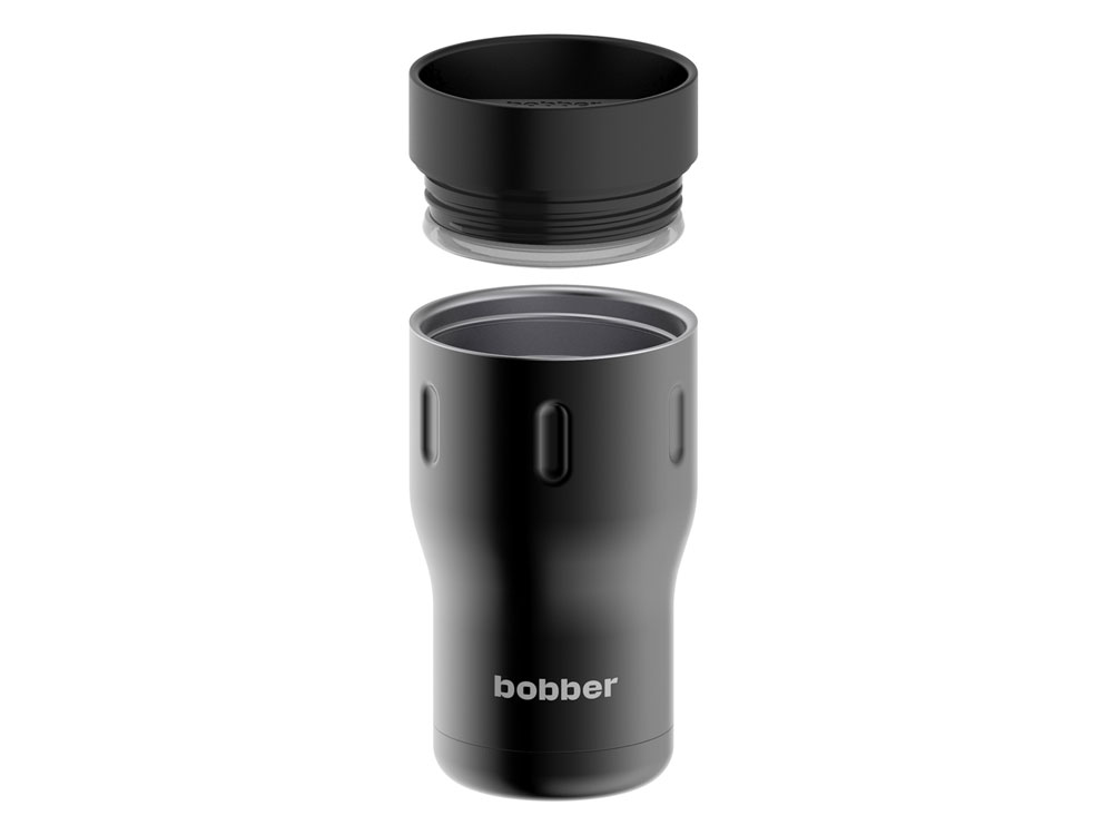 Термос питьевой, вакуумный, бытовой, тм bobber. Объем 0,35 литра. Артикул Tumbler-350 Black Coffee-2