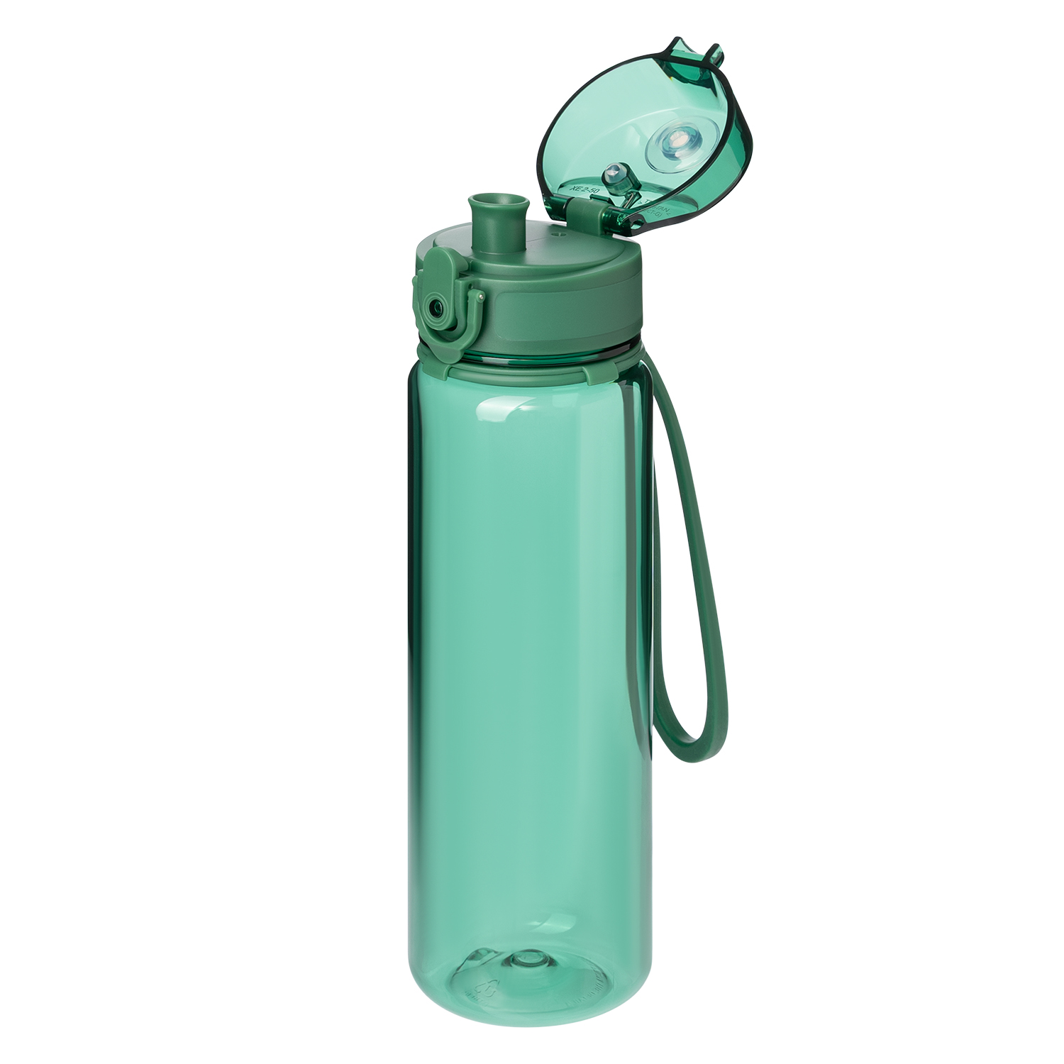 Бутылка для воды Комо (Como), зеленая-4