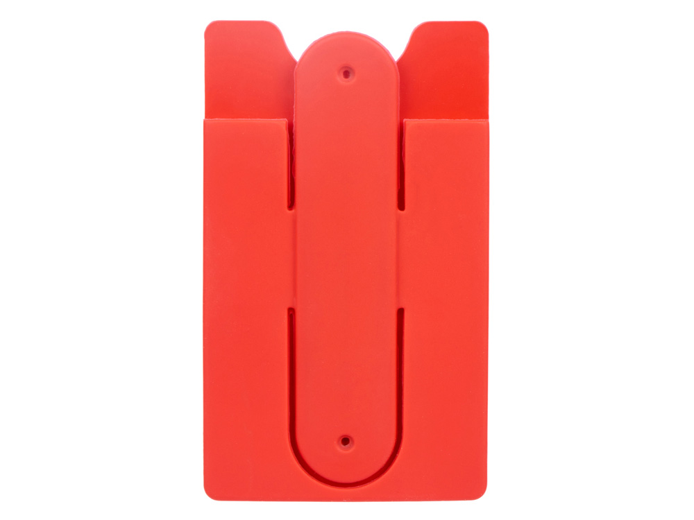 Футляр для кредитных карт Покет, красный-4