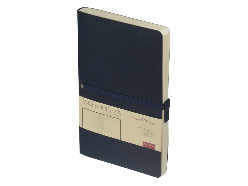 Ежедневник недатированный А5 Tokyo, navy-0