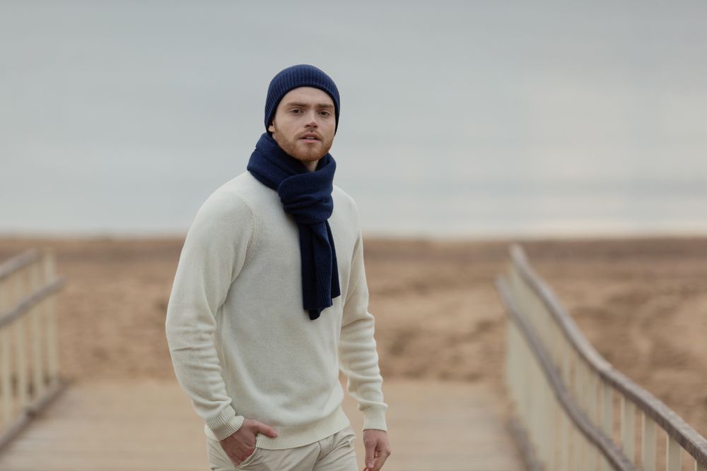 Шапка Cordelia, синяя-3