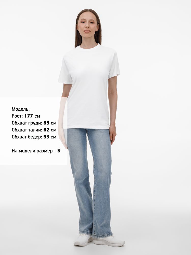 Футболка унисекс T-Bolka 180, белая-5