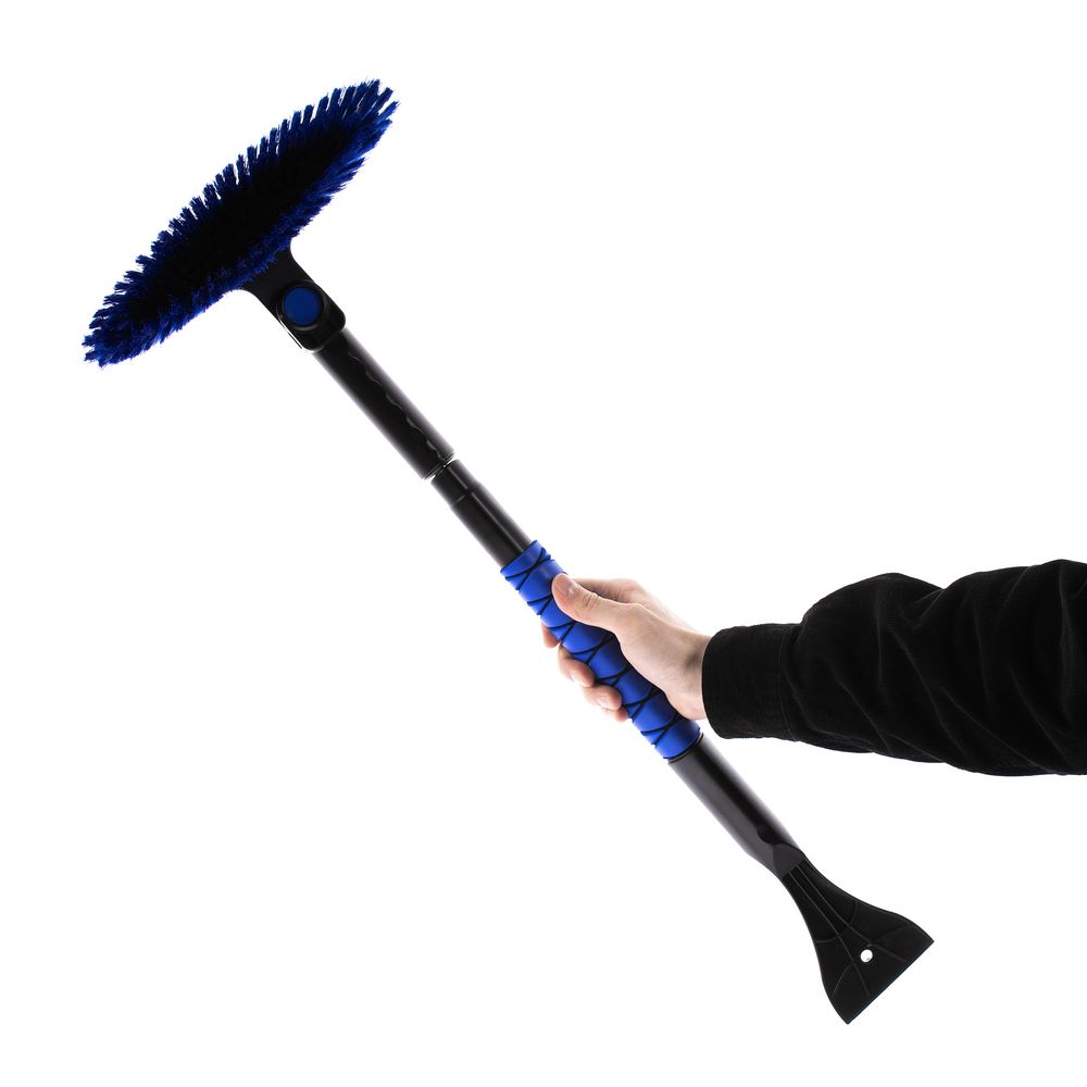 Автомобильная мультифункциональная щетка Severus Scrape, синяя-4