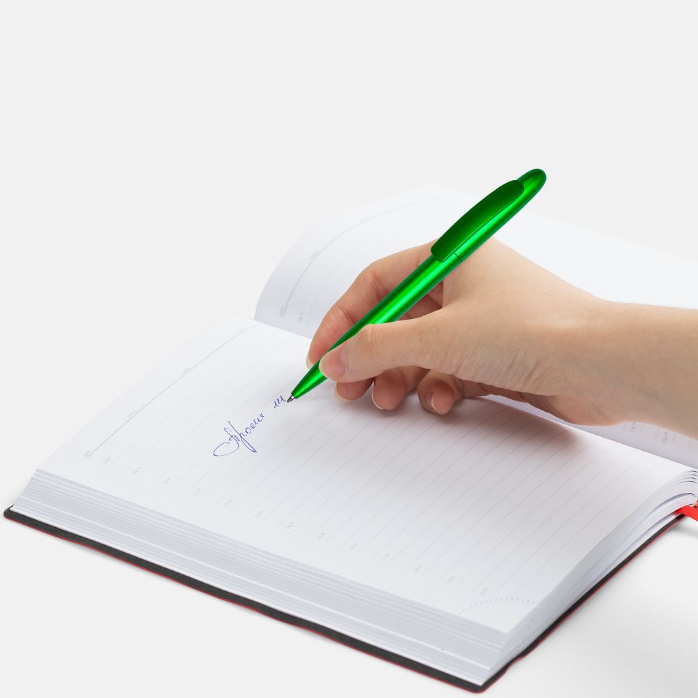 Ручка шариковая Moor Silver, ver.2, зеленый металлик-2