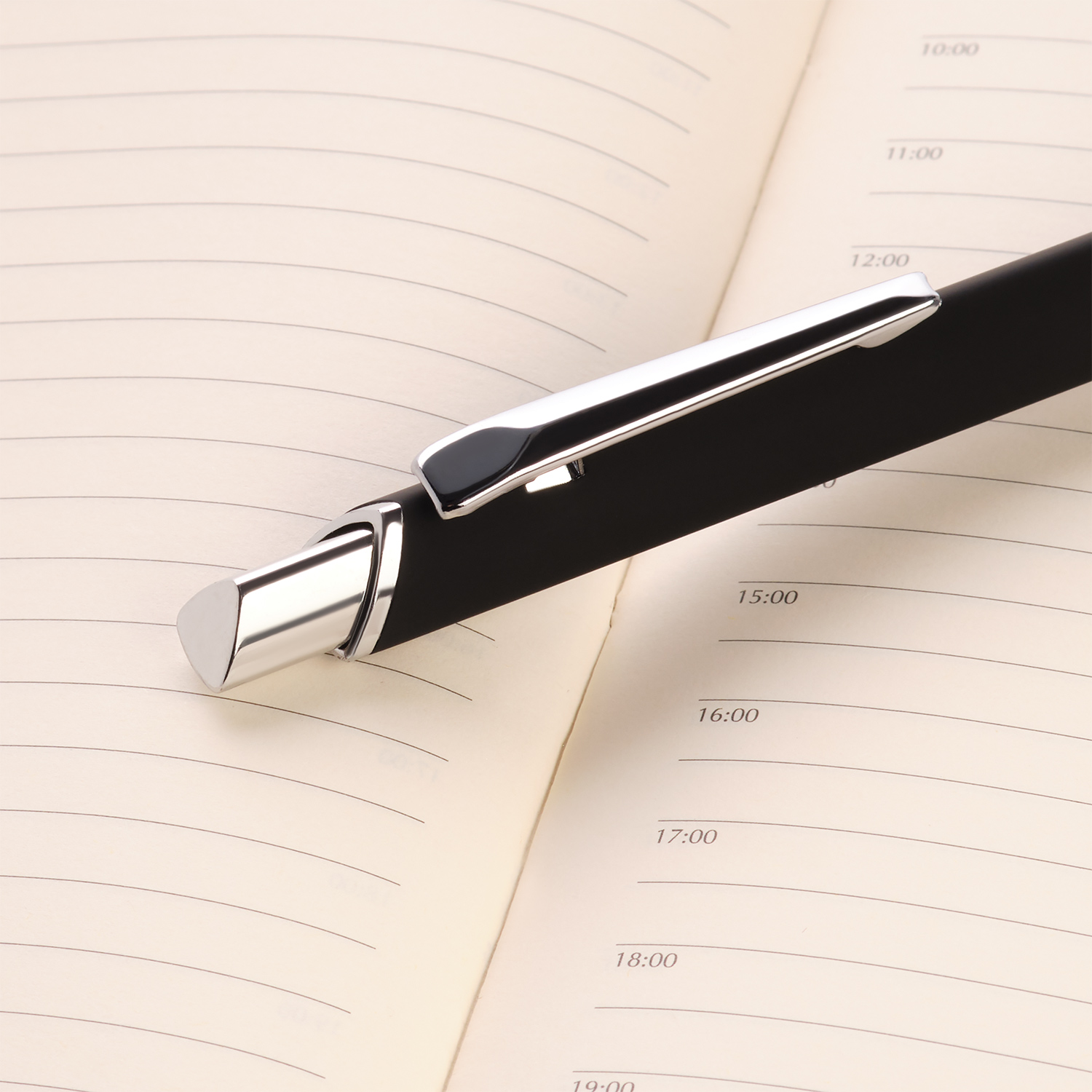 Шариковая ручка Pyramid NEO, черная-5