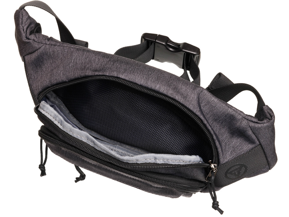 Сумка на пояс TORBER, серый, полиэстер-4