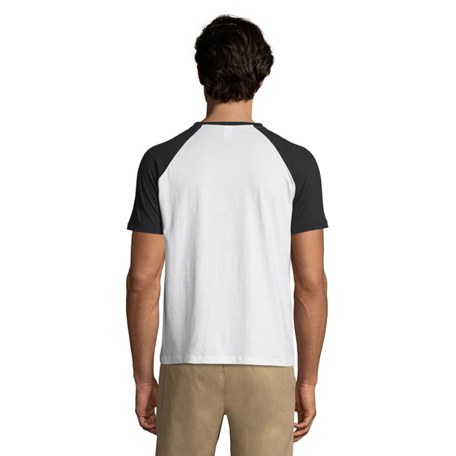 Футболка мужская FUNKY 150, темно-синий, белый-4