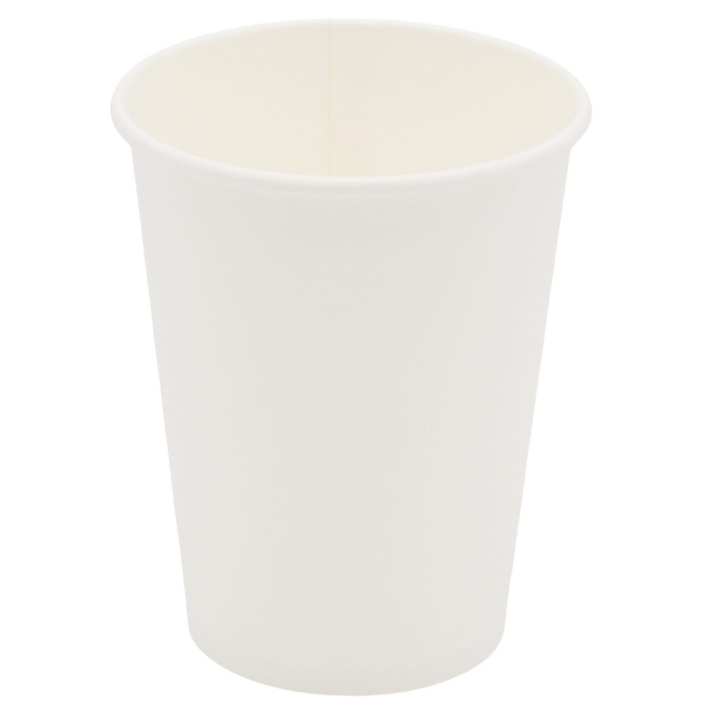 Набор 50 шт бумажный стакан 9 унций (230 мл), Белый-2