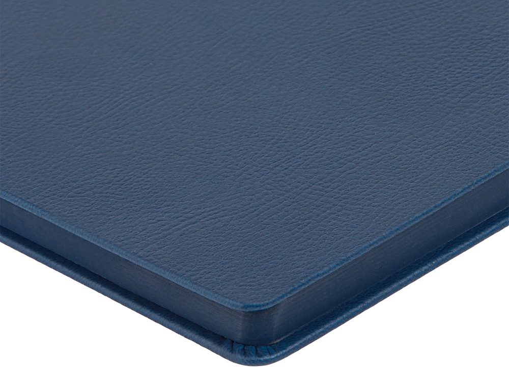 Ежедневник недатированный А5 Megapolis Nappa, темно-синий-4