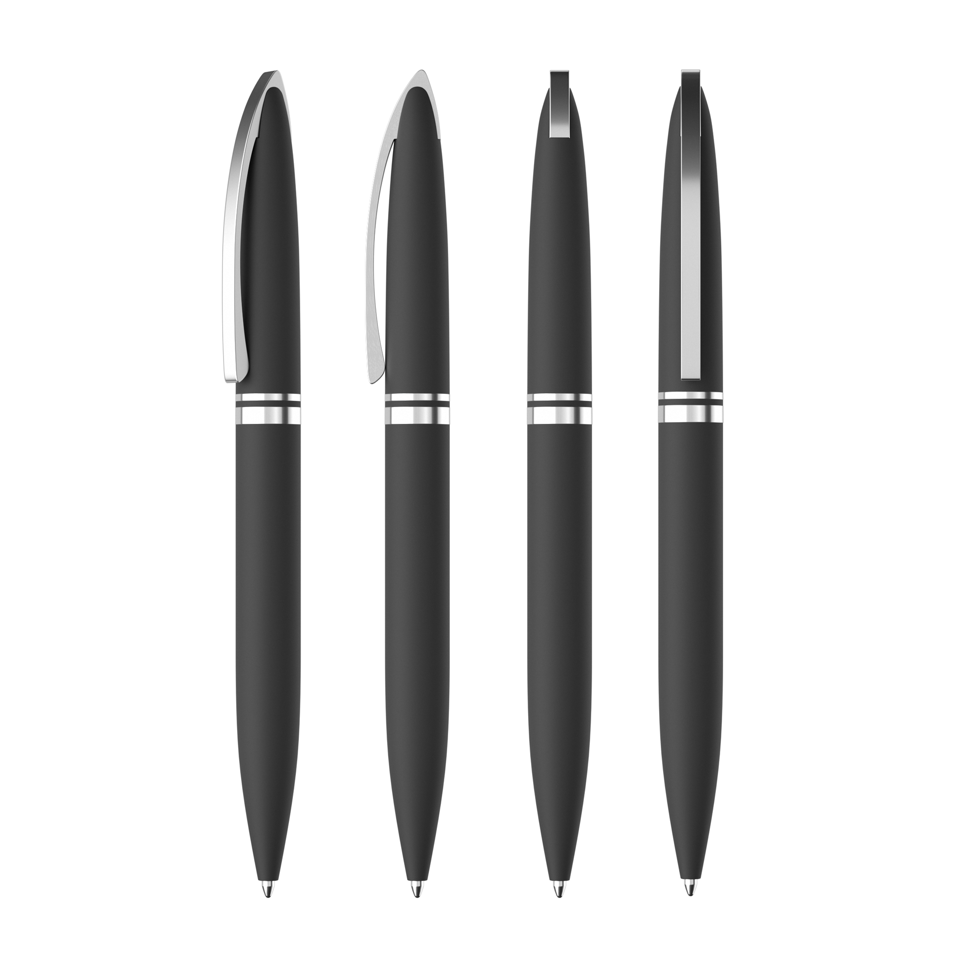Ручка шариковая "Rocket", покрытие soft touch-2
