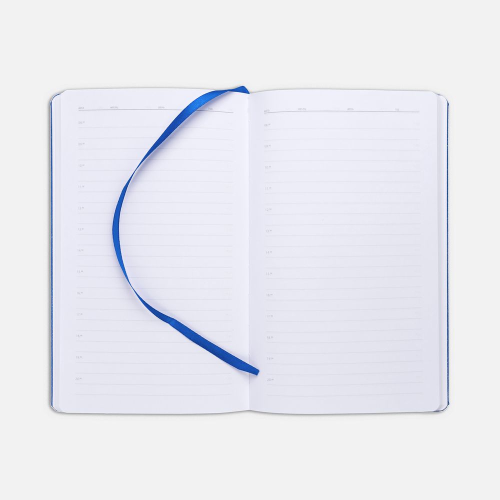 Ежедневник Nova Metal, недатированный, темно-синий-5